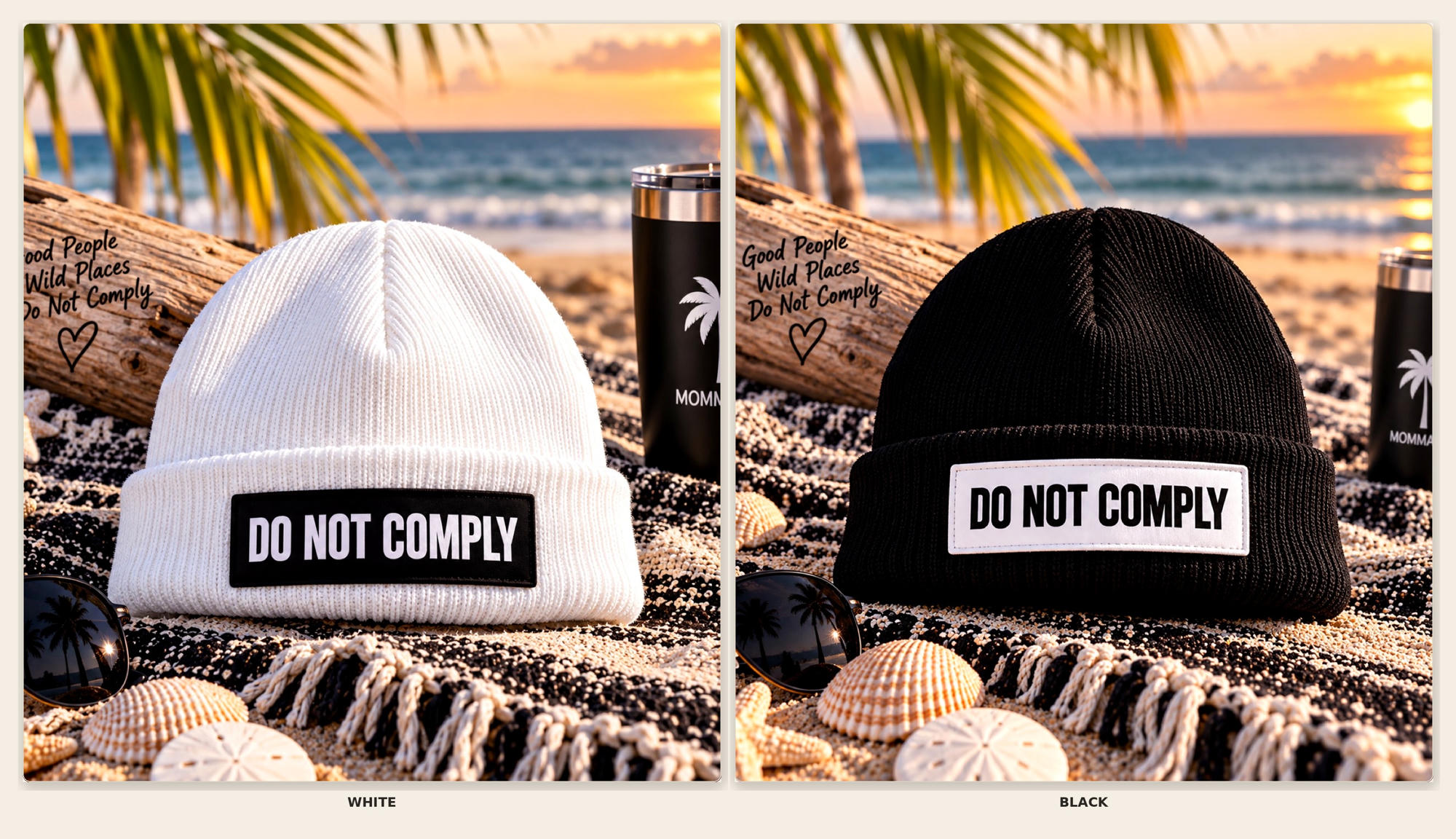 DO NOT COMPLY Cuffed Beanie