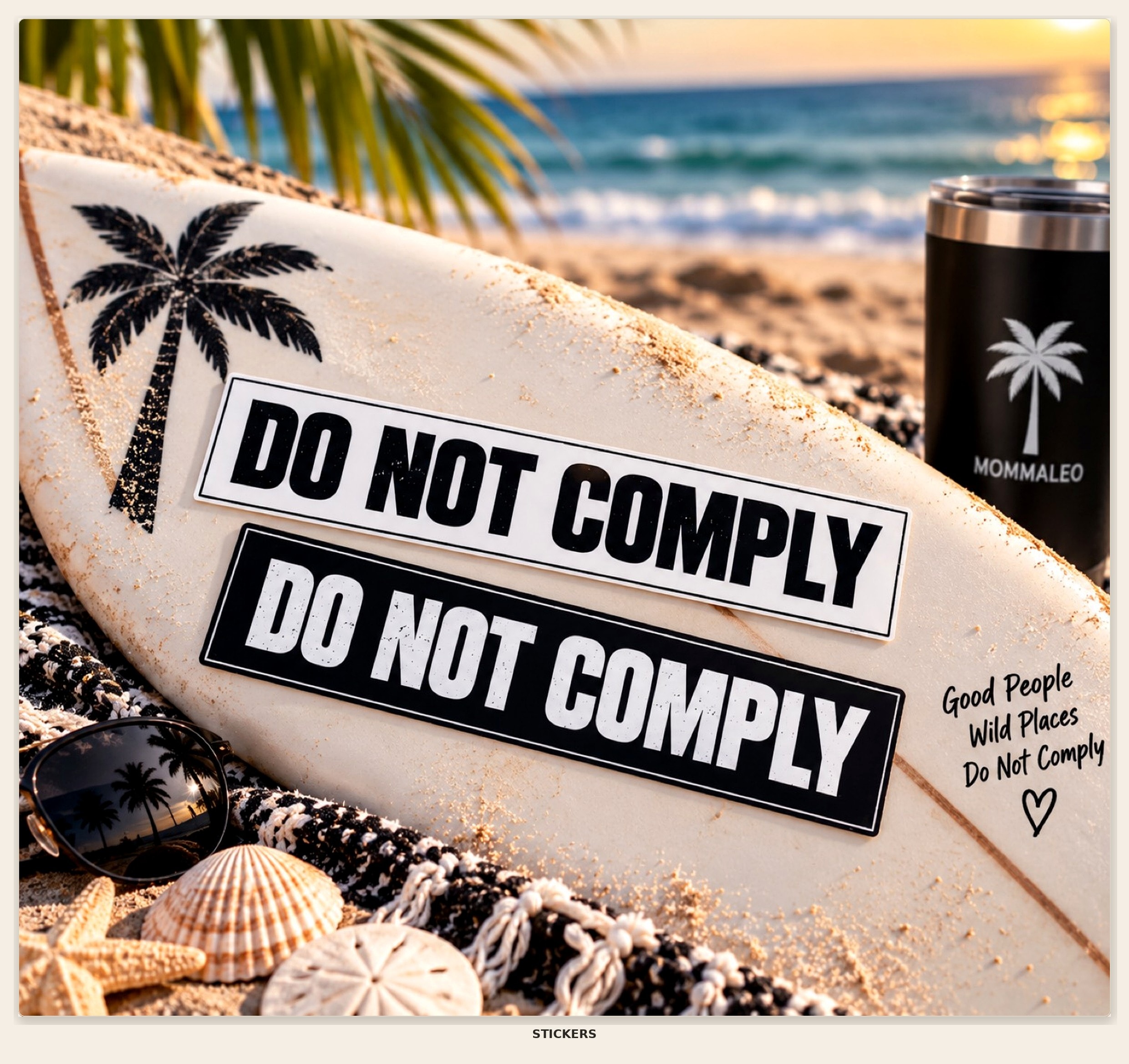 DO NOT COMPLY Bumper Decal